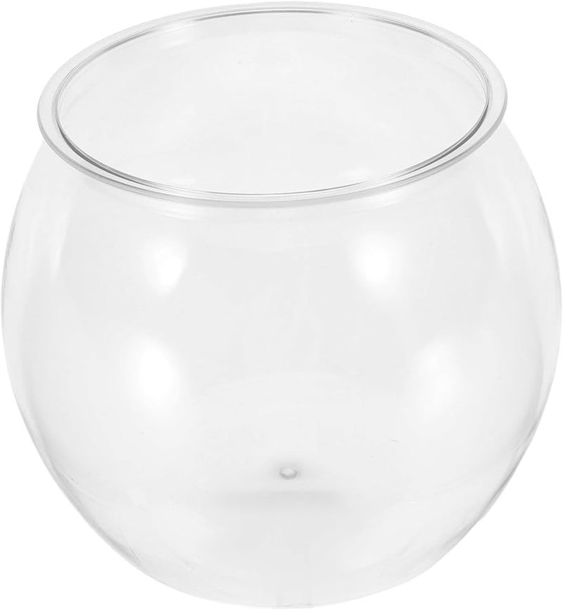 حوض أسماك بيتا شفاف غير قابل للكسر لتزيين المكتب وحفلات الزفاف - Image 1